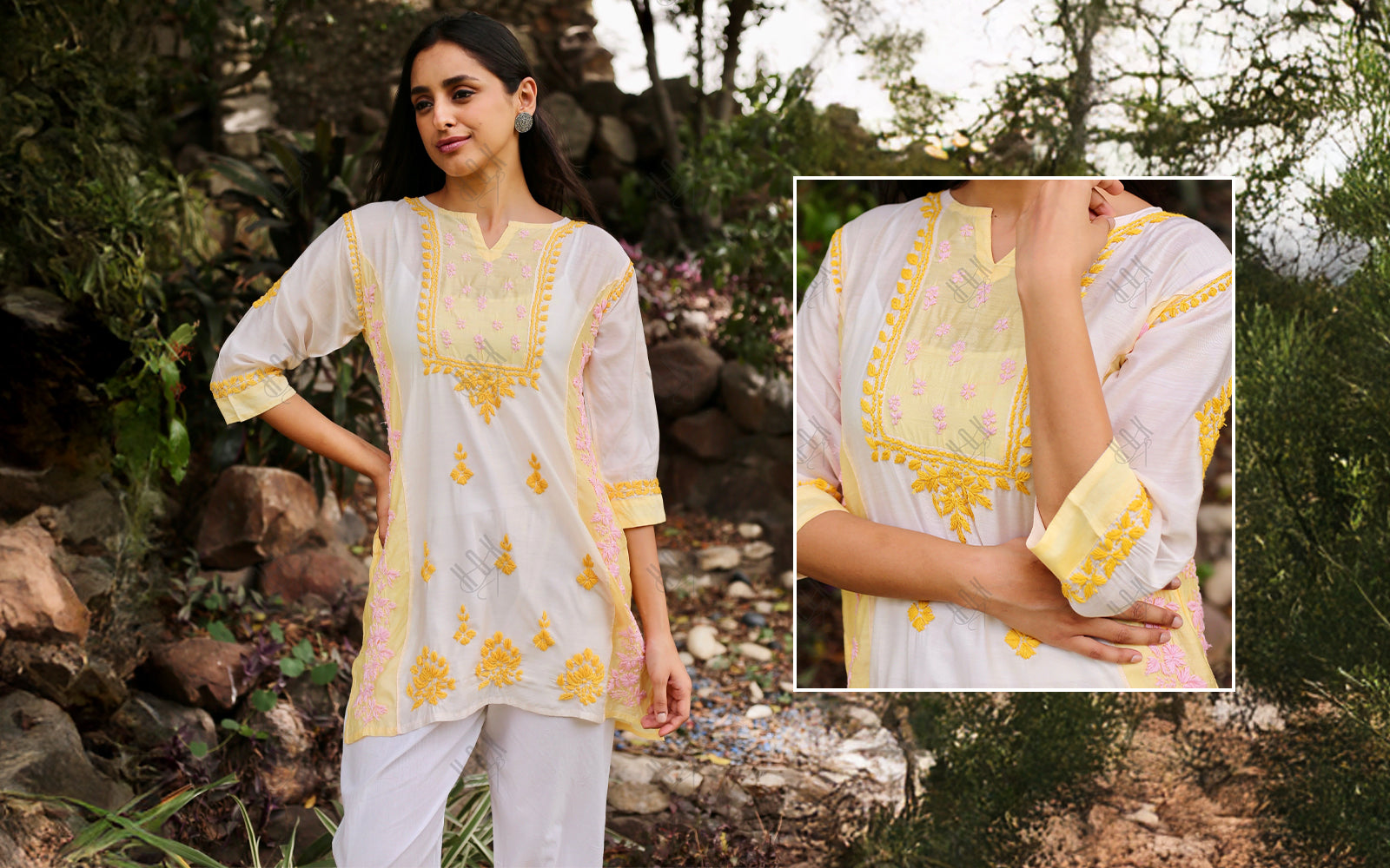 Best Chikankari Kurtas to Wear for a Festive Holi Vibe