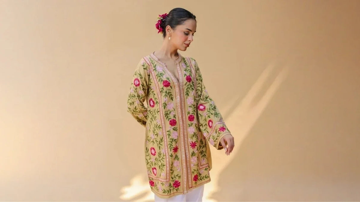 A Simple Guide to Caring for a Woollen Kashmiri Aari Jacket