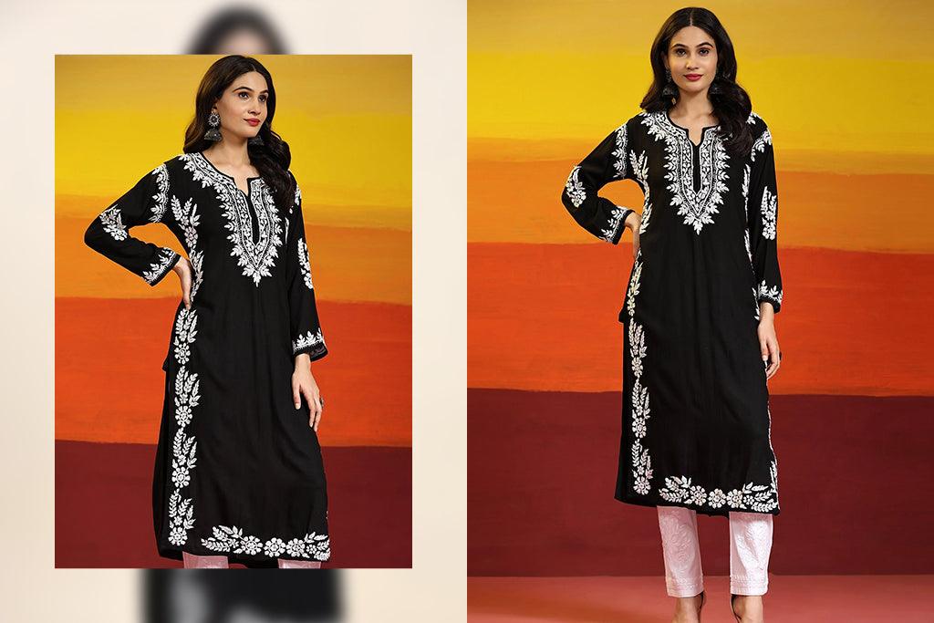 Dress Up for Janmashtami: Chikankari Outfit Ideas for the Festive Spirit - House Of Kari (Chikankari Clothing)