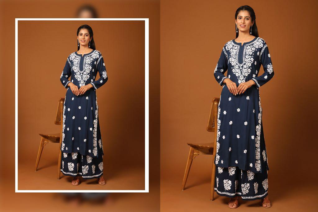 Why are Chikankari Kurtas the Perfect Gift for Your Sister on Rakhi? - House Of Kari (Chikankari Clothing)