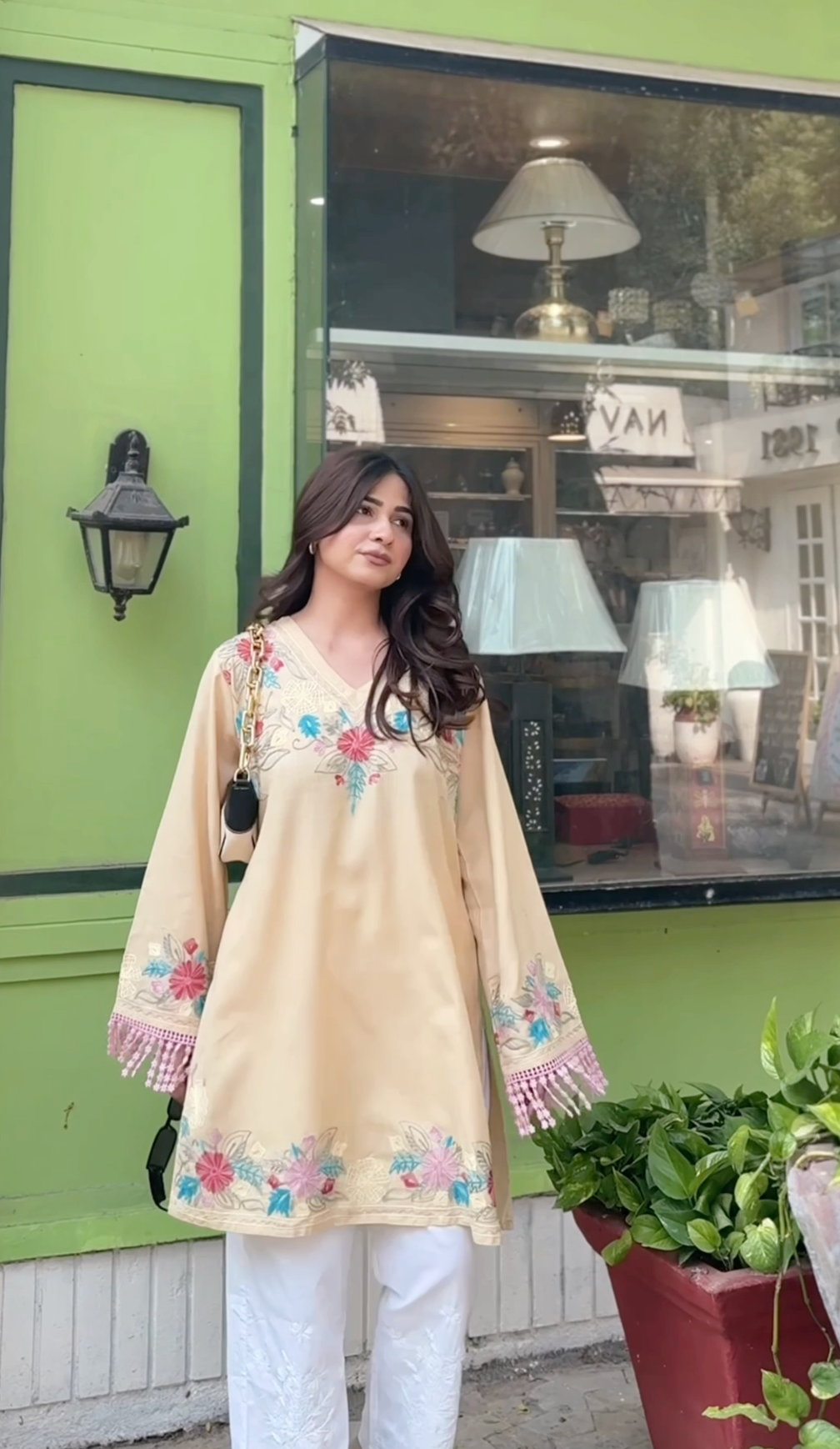 House Of Kari(Chikankari Clothing) Shivani in Kashmiri Aari Work