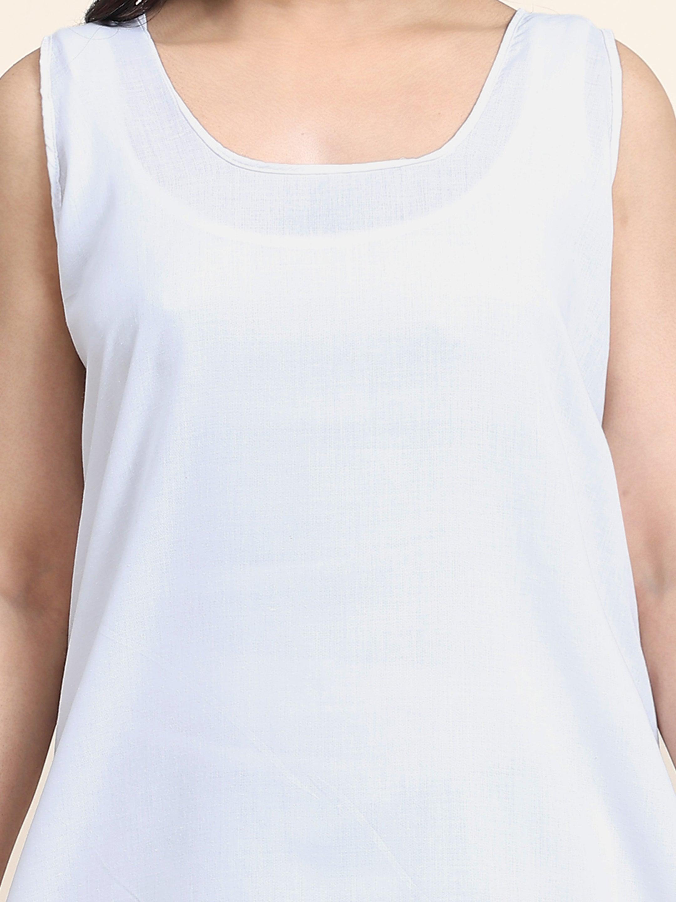 White Slip - House Of Kari (Chikankari Clothing)