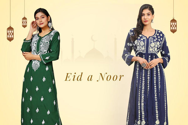 Look Festive and Fabulous this Eid with Chikankari! - House Of Kari (Chikankari Clothing)