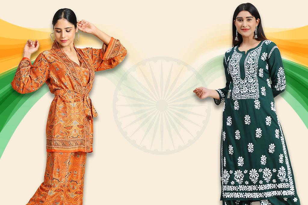 Last Minute Styling Ideas For Republic Day 2023 - House Of Kari (Chikankari Clothing)