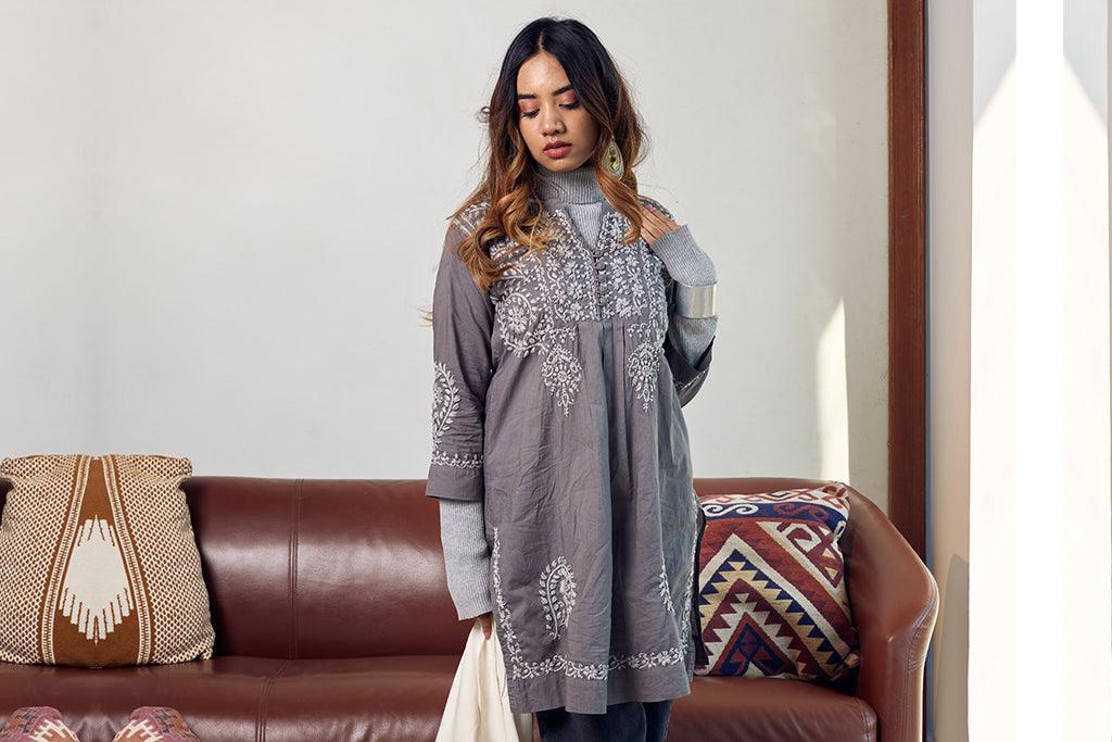 Easy Office Outfits for Women; Winter Edit - House Of Kari (Chikankari Clothing)