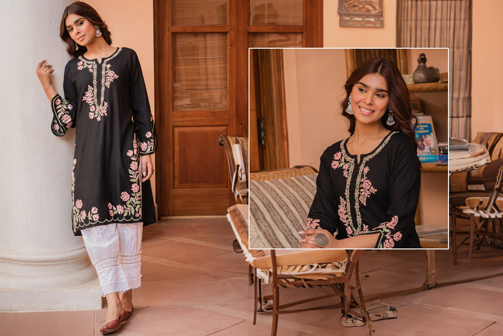 Festive Threads: 5 Chikankari Outfits to Celebrate Baisakhi