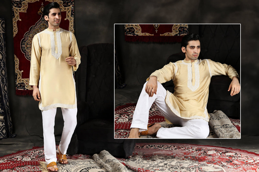 Celebrate Dad's Grace: Surprise Him with a Chikankari Kurta