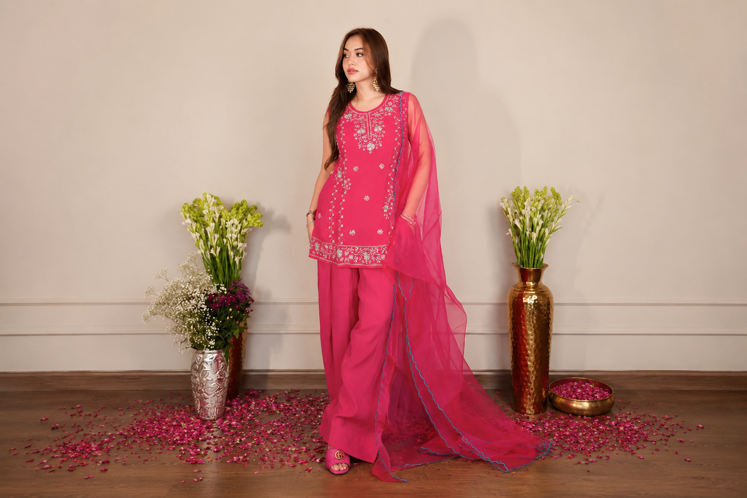 Complete Karwa Chauth Dresses Guide 2026: What to Wear from Morning Puja to Moonrise