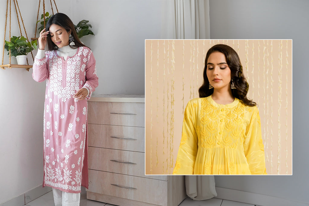 Divine Threads: Shivratri Special Chikankari Kurtas