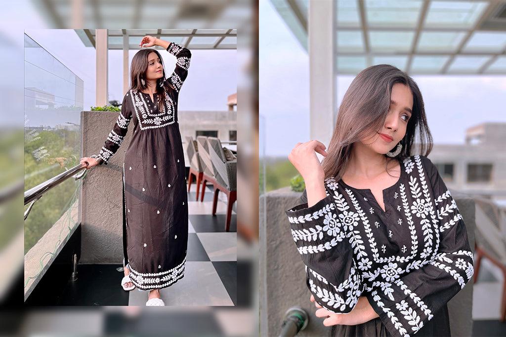 How to Style Chikankari for Daily Wear? - House Of Kari (Chikankari Clothing)