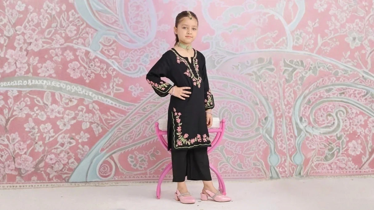 Chikankari Kurta for Girls 2 to 12 Years