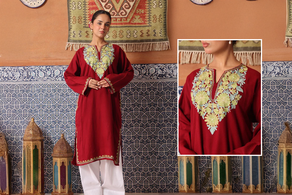 The Modern Women’s Guide to Wearing Kashmiri Woolen Kurta Sets