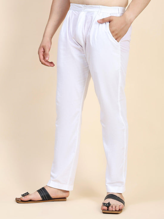 Buy Highlander by Rohit Sharma White Slim Fit Solid Joggers for Men Online  at Rs.719 - Ketch