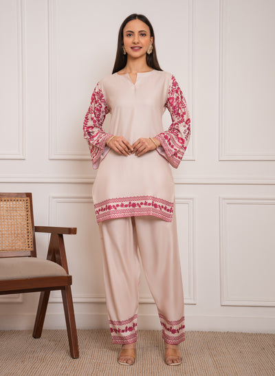 2. Muslin Chikankari Kurta