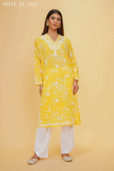 1) For the Unpaid Therapist: Long Kurta Set