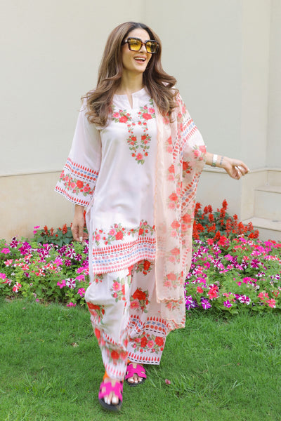 2. Chikankari Co-ord Set