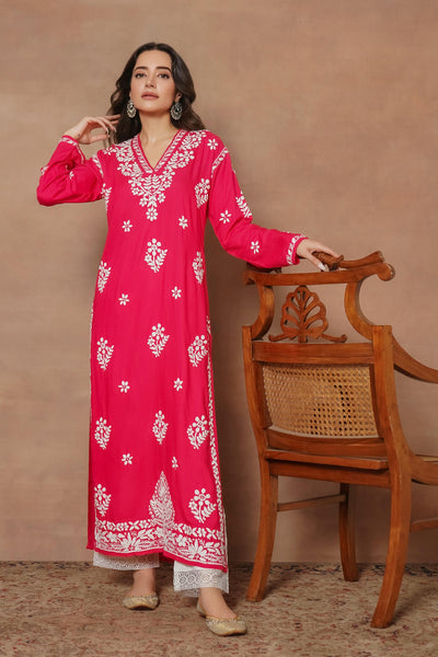 Pink Kurta Set: For the Bride-at-Heart