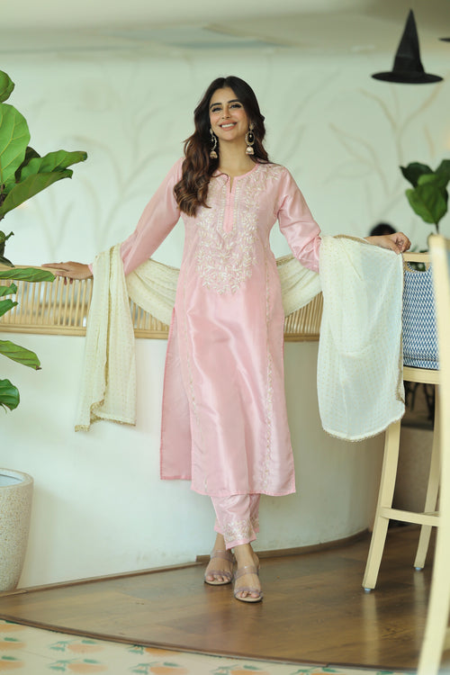 Buy Femeone Women Multicolor Cotton Kurti Pant Set - L Online at Best  Prices in India - JioMart.