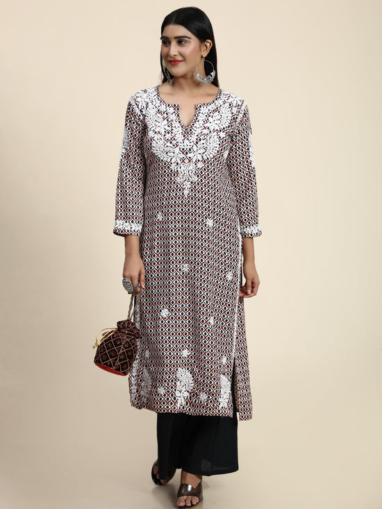 Women Indian Kurti Kurta Black Embroidery Silk Designer Stitched Plus Size  Tunic Tops by Sufia Fashions SF52 - Etsy