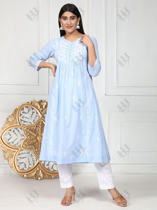 Shop Hand Embroidered Chikankari Outfits for Men & Women - House Of Kari  (Chikankari Clothing)