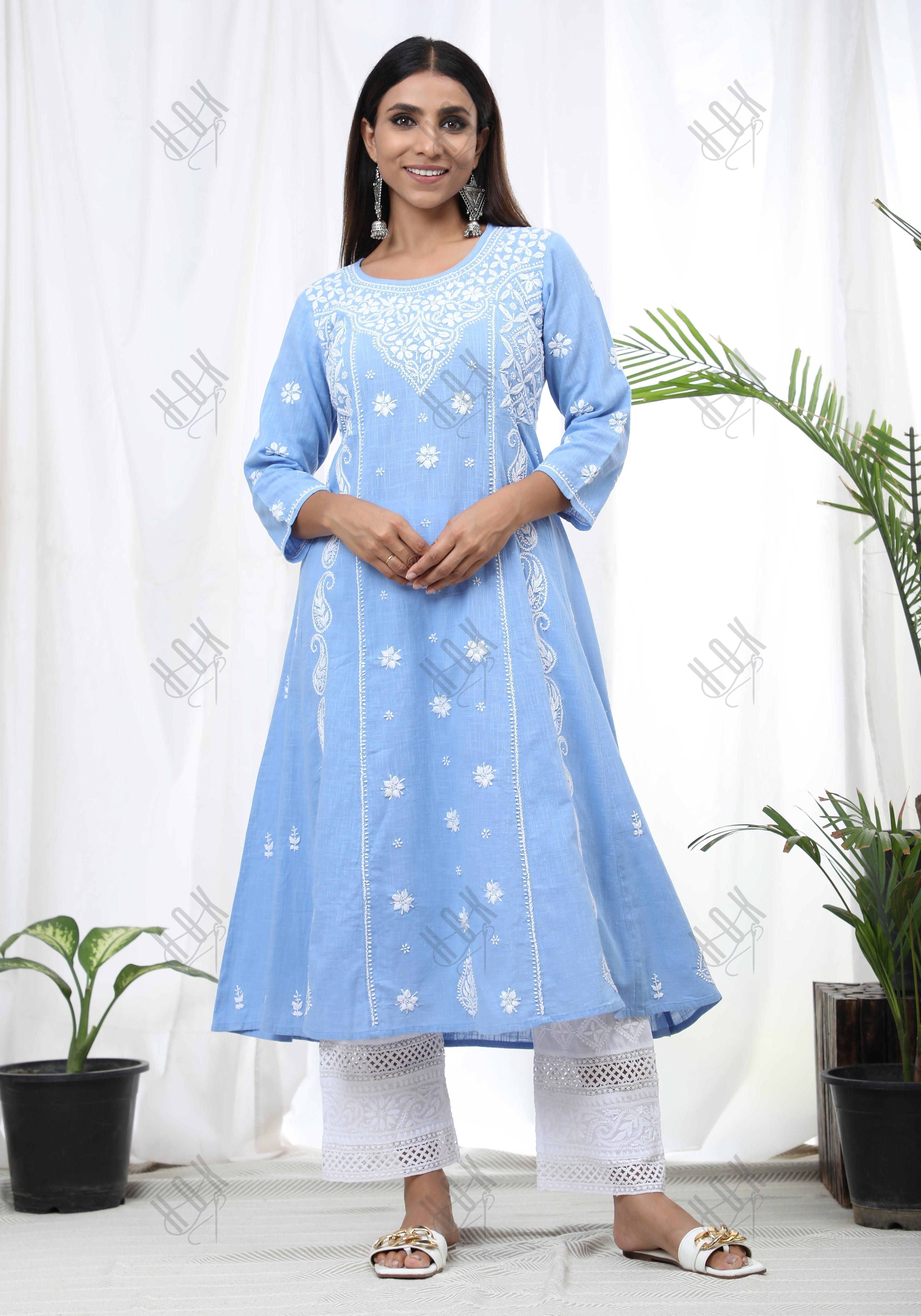 Ethnic wear long kurtis best sale