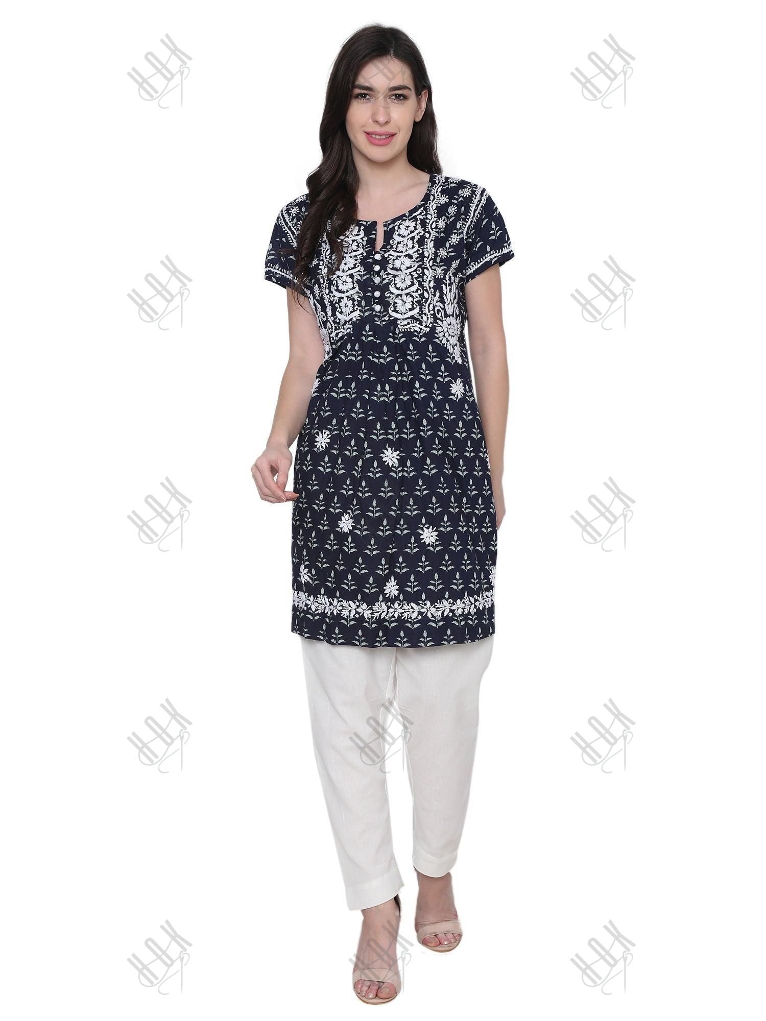 HOK Tunic for Women - House Of Kari (Chikankari Clothing)