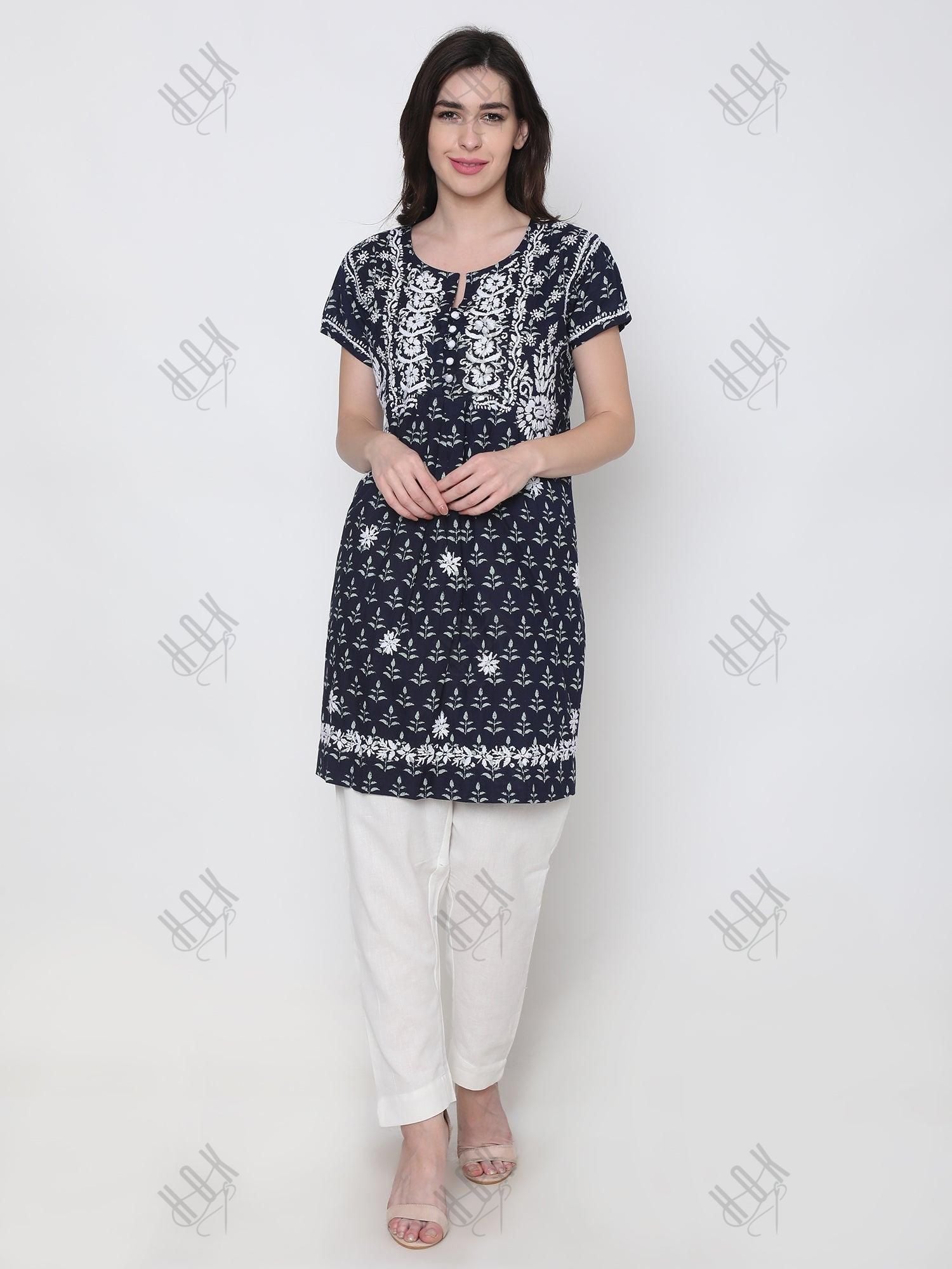 HOK Tunic for Women - House Of Kari (Chikankari Clothing)