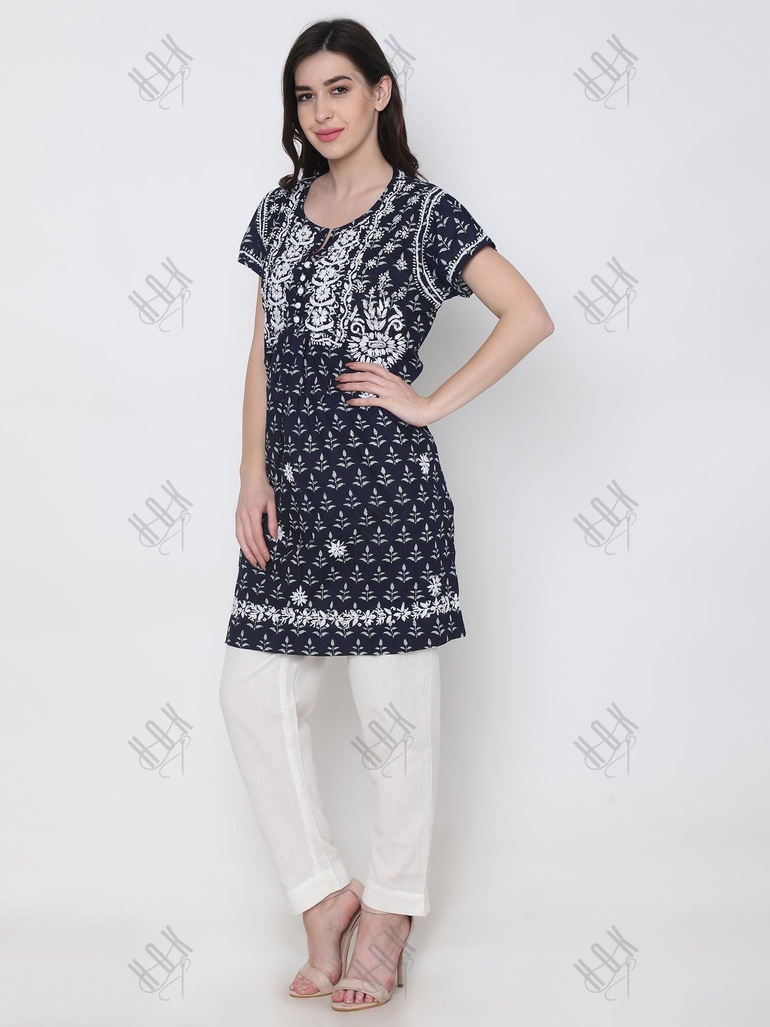 HOK Tunic for Women - House Of Kari (Chikankari Clothing)