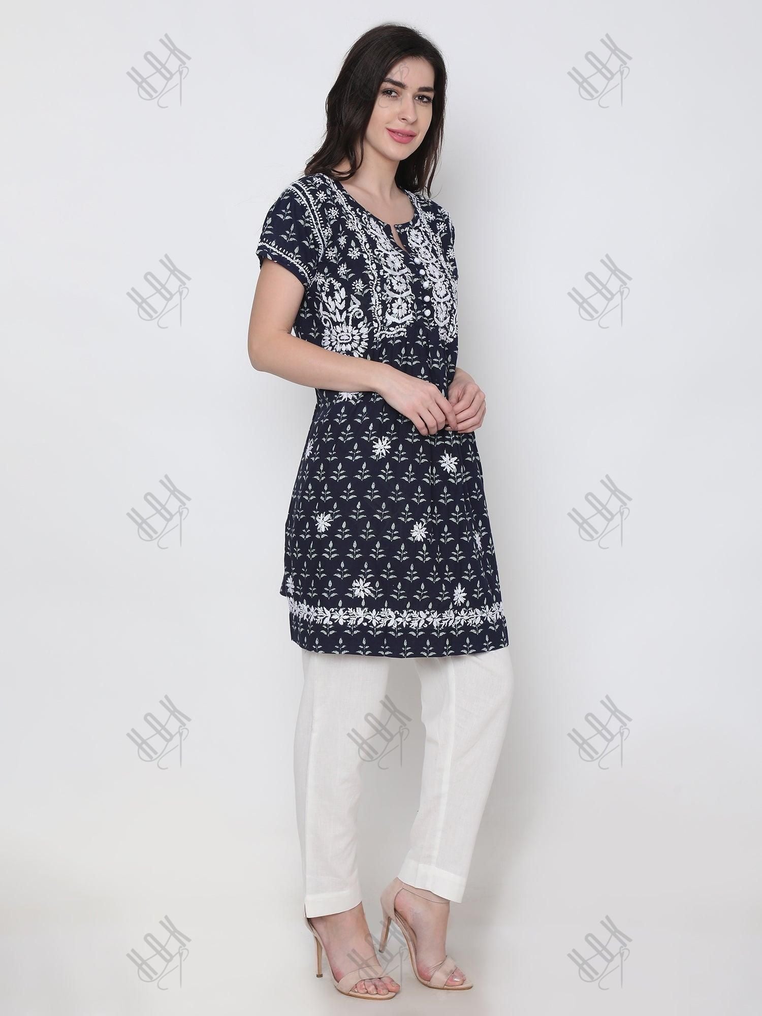 HOK Tunic for Women - House Of Kari (Chikankari Clothing)