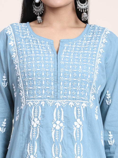 Cotton Kurti Designs  Cotton kurti designs, Kurti neck designs