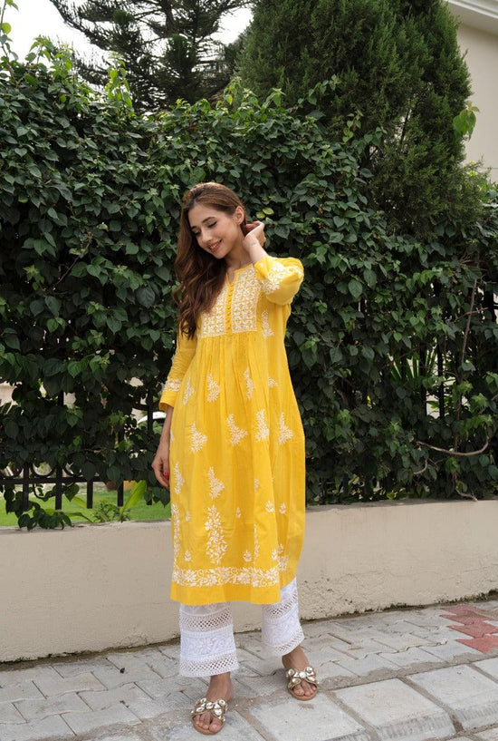 Haasna Pink and Yellow Soft Organza Duppata | Kurti designs party wear,  Stylish dresses, Designs for dresses